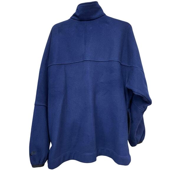 Nike ACG Navy Polyester Half Zip Sweater Size Large Vintage - Picture 4 of 6